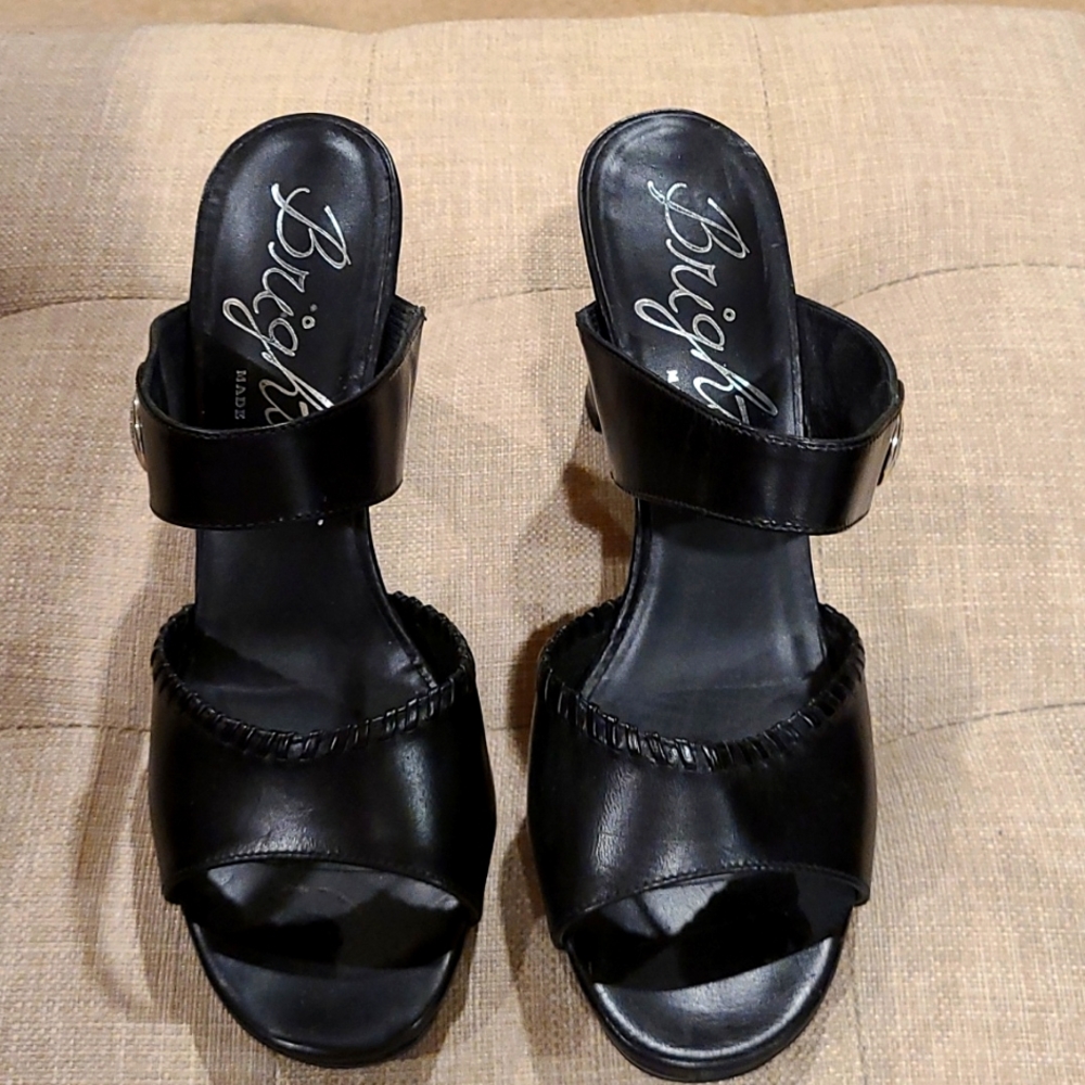Black Brighton Heels